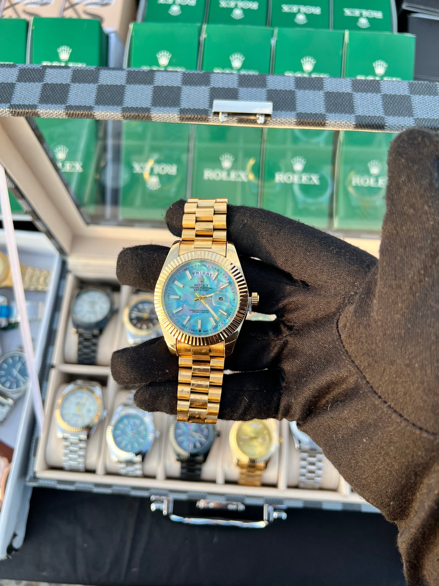 Rlx RSP Dorado Tablero Tiffany