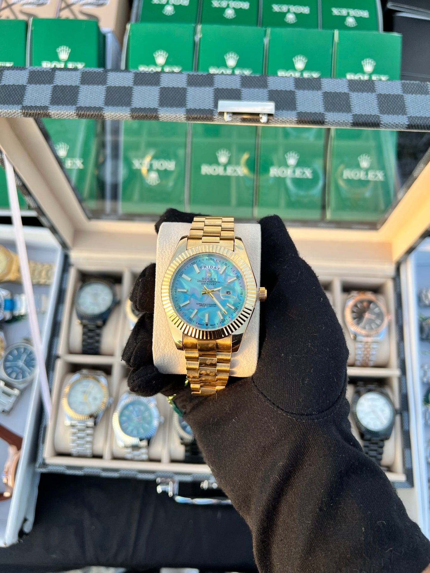 Rlx RSP Dorado Tablero Tiffany
